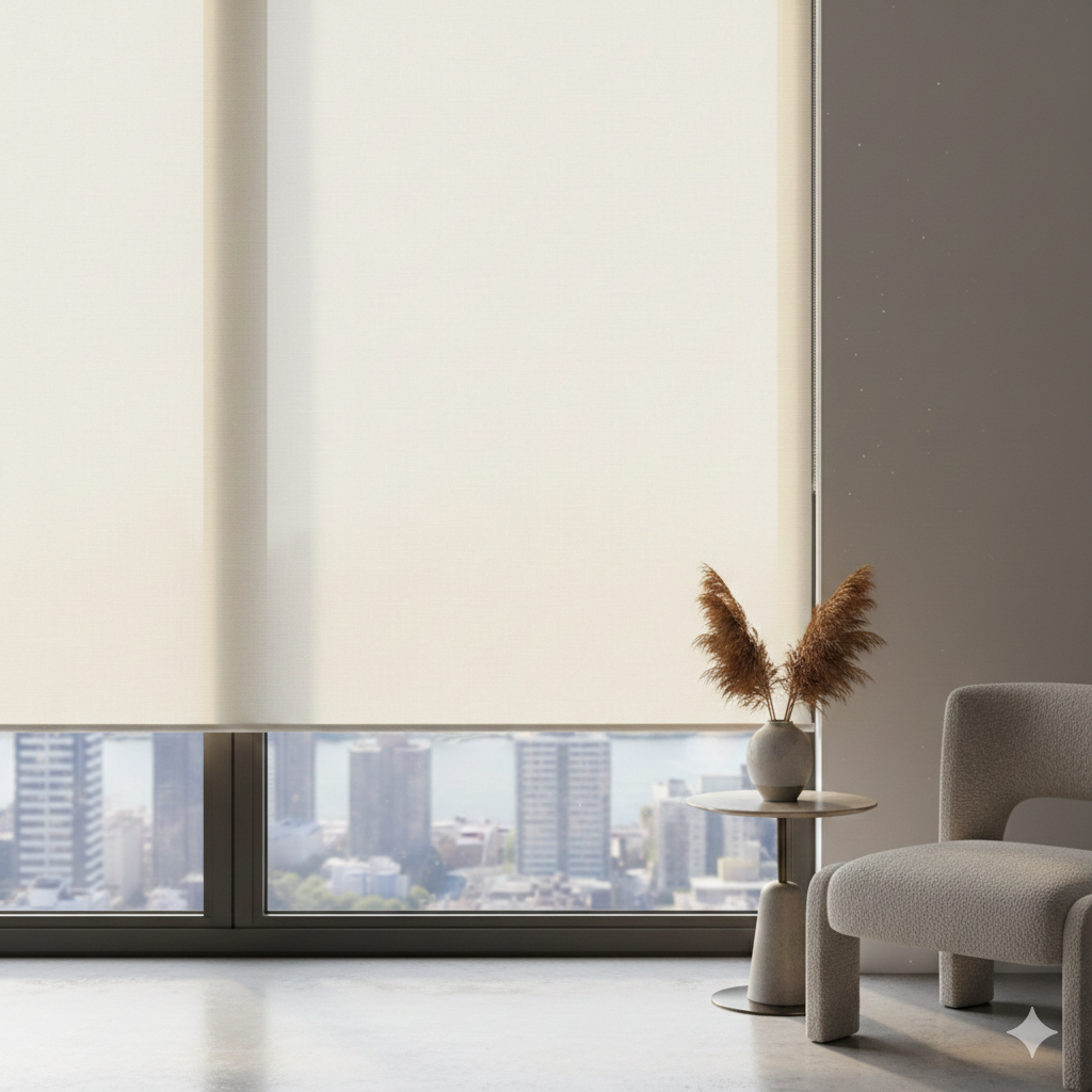 Sunscreen Roller Blind - View Through